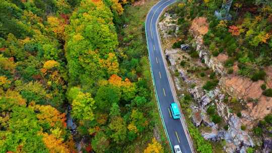 4K航拍重庆大巴山公路