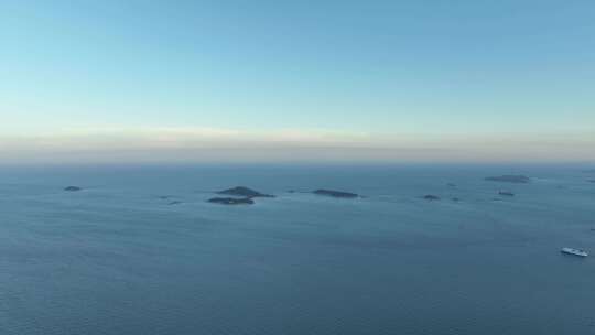 大海航拍飞向大海天空海洋风景唯美大海风景