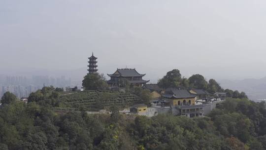 先照禅寺航拍全景