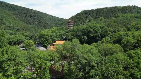 湖南常德夹山国家森林公园夹山灵泉禅院