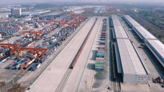 港口货运物流码头运输海港