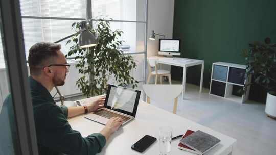 会议，握手，工作，男人