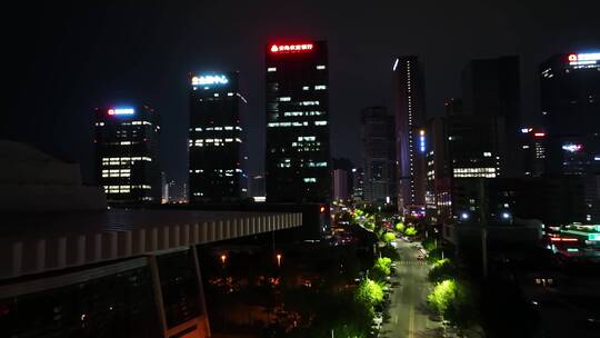 青岛崂山区夜景