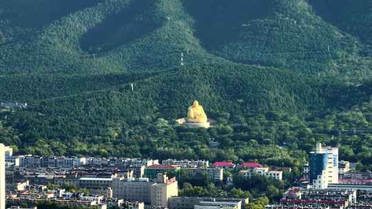 济南千佛山航拍