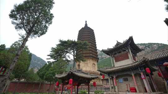 山西大同觉山寺实拍