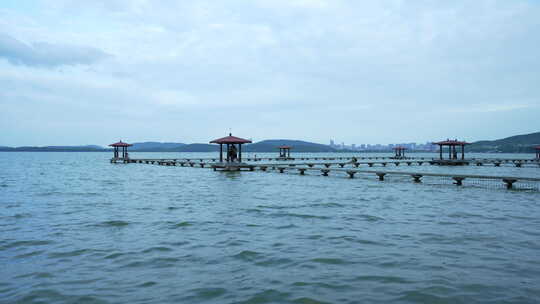 武汉东湖风景区听涛泳场