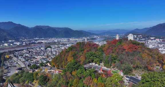 台州临海台州府城巾山塔群