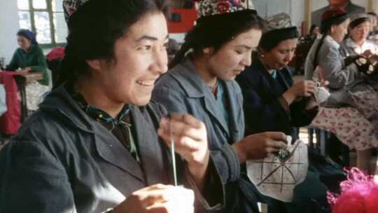 70年代新疆喀什手工业纺织业