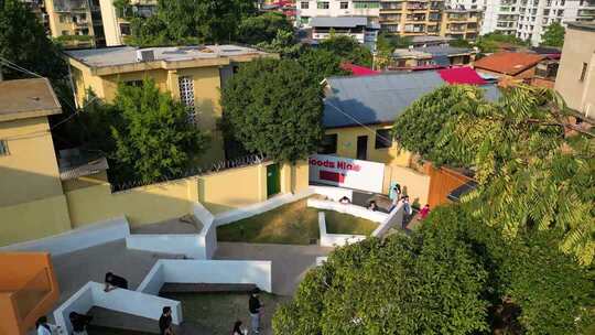 湖南衡阳保卫里地标建筑网红打卡地