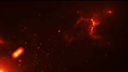 火烬星云：太空视频素材模板下载