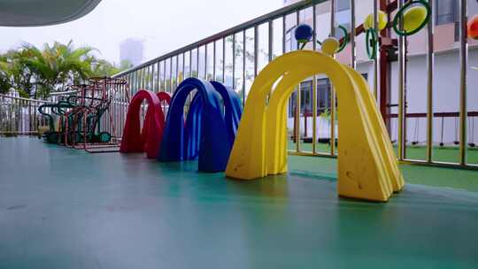 4k幼儿园环境空镜头视频