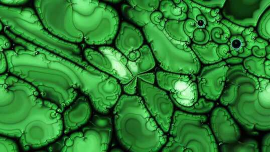 绿色抽象艺术图案素材