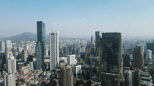 合集江苏南京城市地标建筑4K航拍