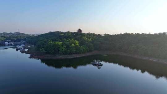 溧阳 天目湖 水库 渔业 自然 旅行 风景