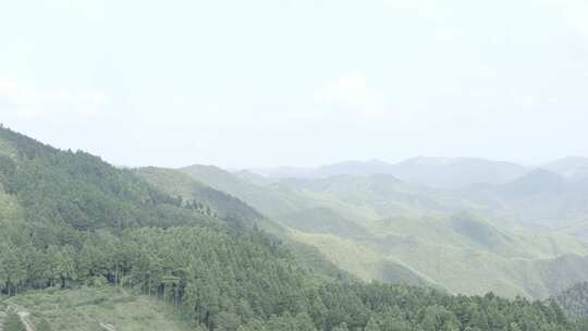 原创航拍天台山华顶国家森林公园4K-7