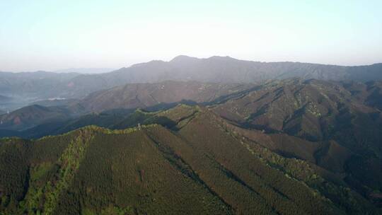 山间航拍