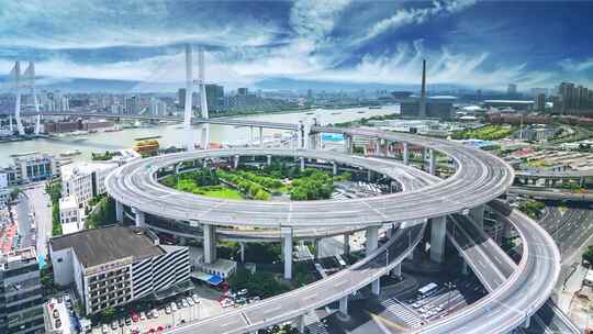 北上广深一线城市发展航拍