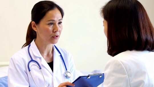 医院医生护士背影ai素材原创