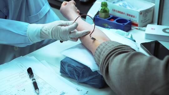 医院检验科排队抽血3