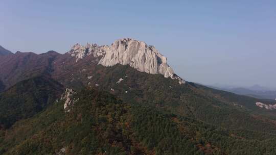 韩国雪岳山国家公园Ulsanbawi岩石