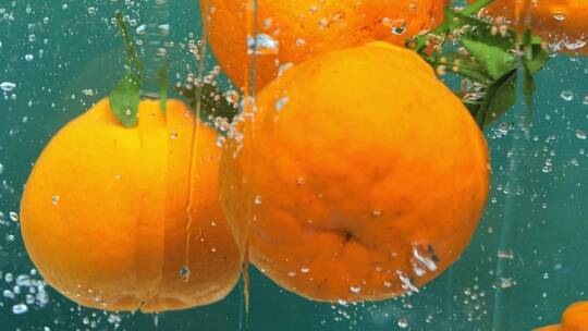 水果 粑粑柑 柑橘创意视频视频素材模板下载