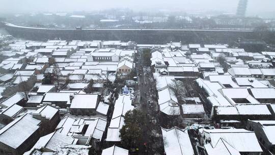 老门东雪景航拍合集