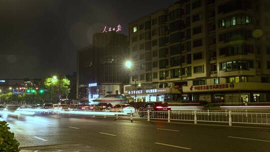 杭州夜景视频素材模板下载
