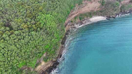 广西北海涠洲岛航拍