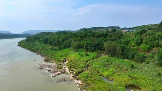 重庆渝北王家庄麓溪湖公园滨江大道