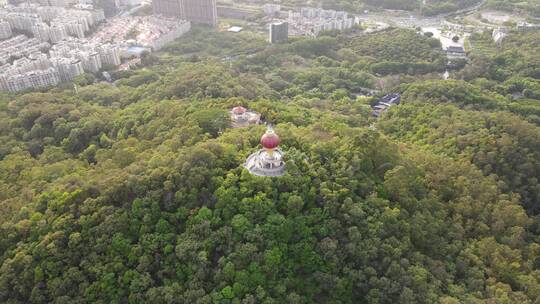 东莞黄旗山航拍