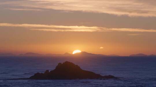 太阳 海边 太阳升起