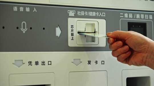 医院门诊 挂号医保结算 就医医疗 社保卡