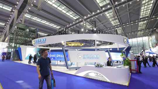 2023中国海洋经济博览会人流延时