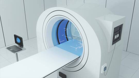 医疗设备CT机 现代医疗设施视频素材模板下载