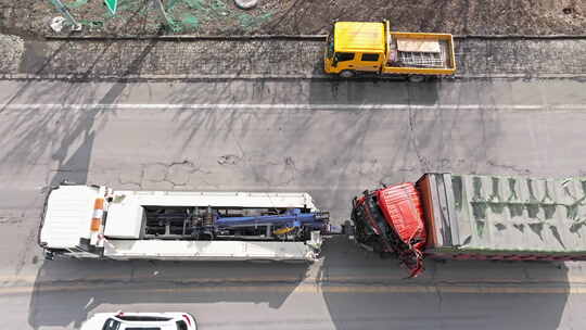 事故车道路救援拖车