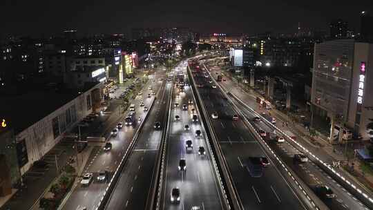 城市立交桥交通