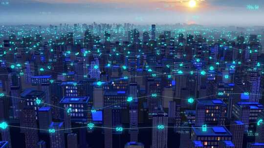 5G无线网络信号覆盖技术城市建筑