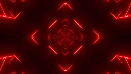 红色动感几何线条背景