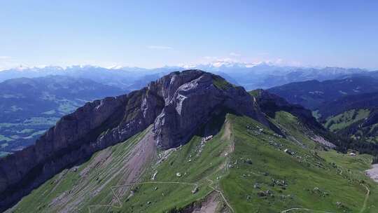 山阿尔卑斯山风景