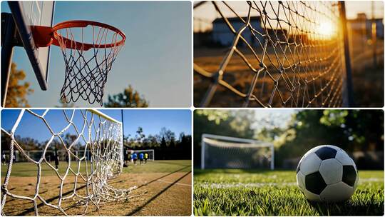 球场 足球场 篮球场 校园时光