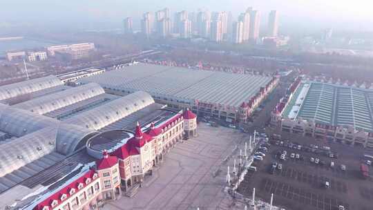 天津曹庄花卉花鸟市场热带植物观光园温室