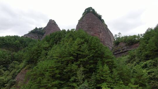 湖南怀化通道万佛山4A景区航拍