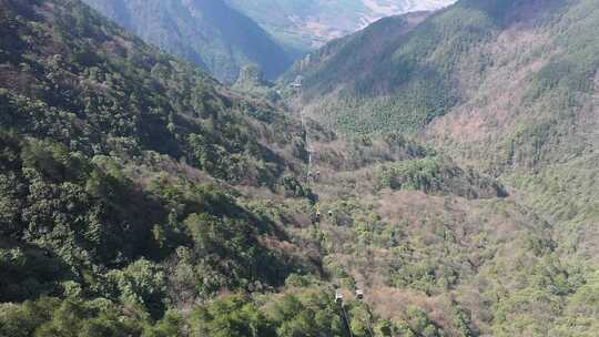 江西宜春明月山 旅游爬山 航拍 大自然素材视频素材模板下载