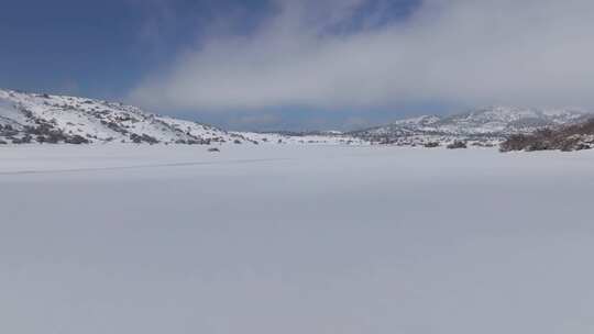 雪地摩托，雪，雪，骑