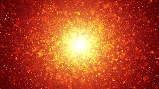 大气宇宙星空金色粒子飞舞特效动态视频素材