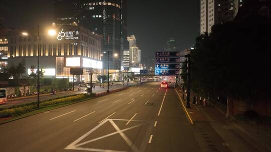 漕溪北路夜景航拍