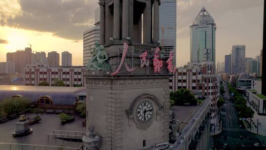 上海苏州河畔风景