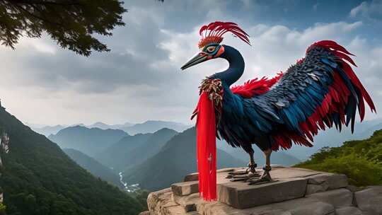 毕方 中国神话毕方 山海经毕方