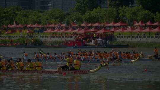 龙舟比赛队伍龙舟端午节