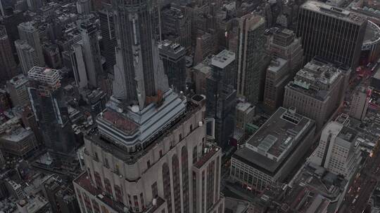 纽约州纽约市帝国大厦视频素材模板下载
